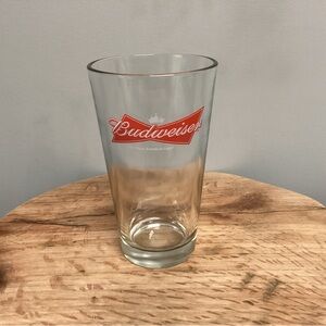 Budweiser King Of Beers Glass / Mug - Excellent Condition - Collectible